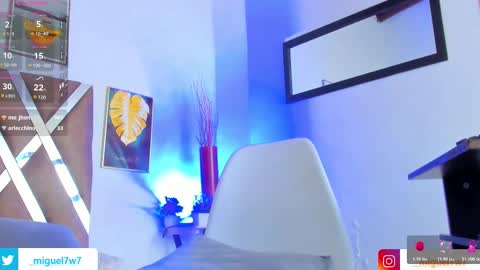 miguel tomorrow from 200 pm Colombia to 1000 pm online show from January 8, 7:52 pm