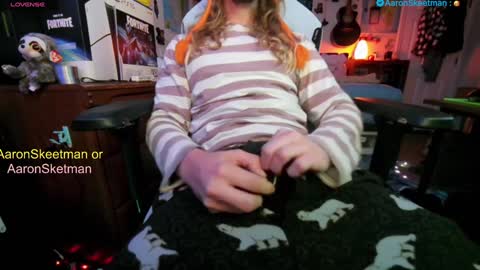 Aaron Skeetman online show from January 12, 1:16 pm