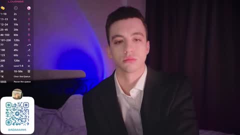 Snapshot of adampolerno chatting on February 5, 9:15 am Hi Im Adam Glad to see u here 3 And its my first day online show from February 5, 9:15 am