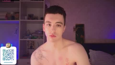 Snapshot of adampolerno chatting on February 6, 10:26 am Hi Im Adam Glad to see u here 3 And its my first day online show from February 6, 10:26 am