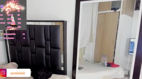 AREXXBLAKK online show from March 13, 9:21 pm