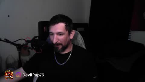 DevilPup75 online show from July 10, 12:36 am