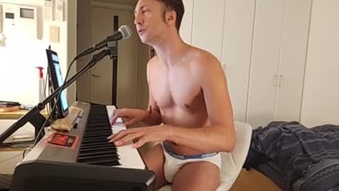 BareBritPianist online show from September 26, 4:05 pm