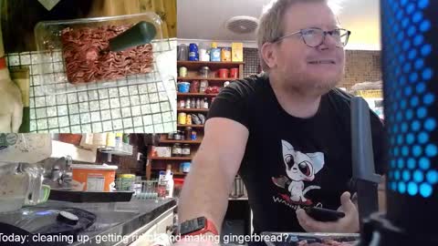 Cookie - I do cooking streams occasionally. Next stream  online show from January 4, 7:55 am