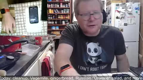 Cookie - I do cooking streams occasionally. Next stream  online show from December 27, 10:12 am