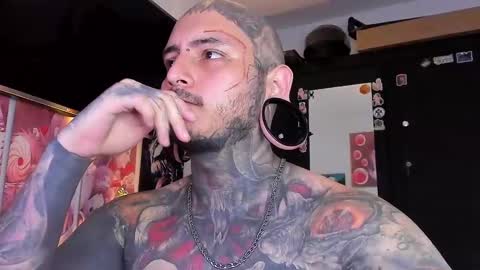 Snapshot of death_ink666 chatting on January 9, 8:33 pm    online show from January 9, 8:33 pm