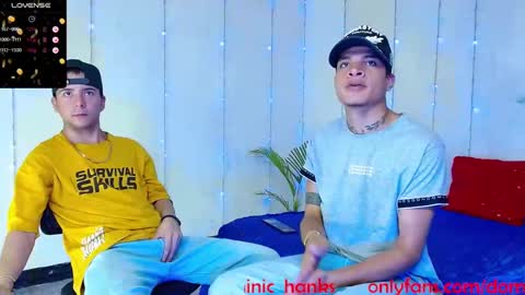 Snapshot of dominic_hanks chatting on January 7, 4:20 am DOMINIC AND ANDREW online show from January 7, 4:20 am