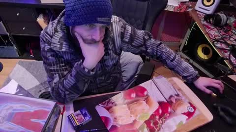 drawingcock online show from January 14, 2:22 pm