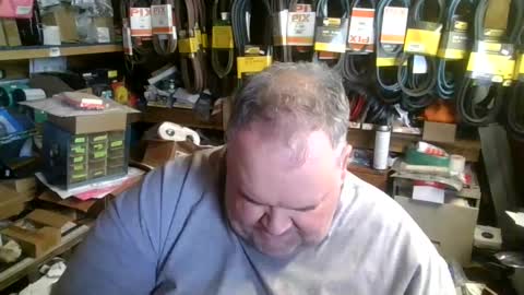 Snapshot of gaydaddy48 chatting on March 7, 8:00 pm Kenny online show from March 7, 8:00 pm