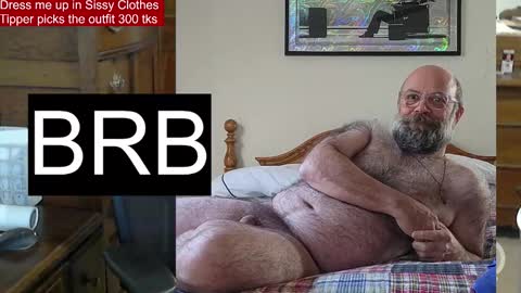 HairyDaddyBear69 online show from February 15, 1:41 pm