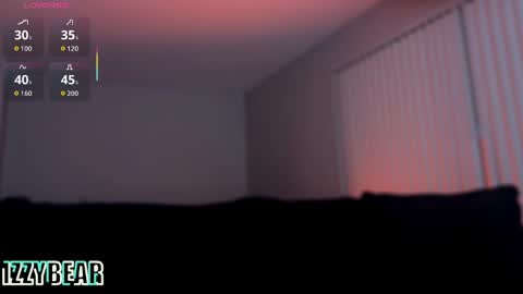 IzzyBear online show from September 26, 5:49 am