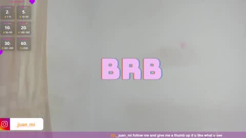 Juan Miguel online show from September 29, 11:08 am