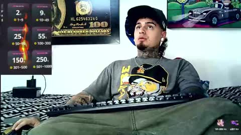 Julian independent model online show from February 9, 10:11 pm