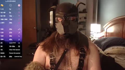 kinkywolf87 online show from March 11, 2:32 am