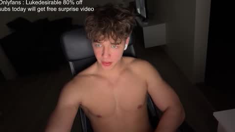 lukedesirable online show from March 23, 8:15 pm