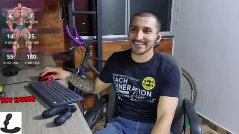 Snapshot of marckmuscle chatting on September 14, 3:30 am Marck  Independent model  online show from September 14, 3:30 am