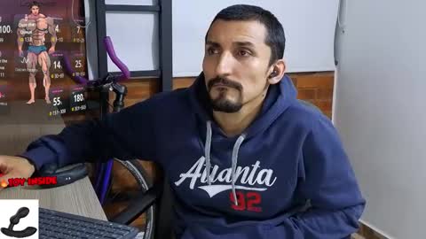 Snapshot of marckmuscle chatting on October 14, 4:30 am Marck  Independent model  online show from October 14, 4:30 am