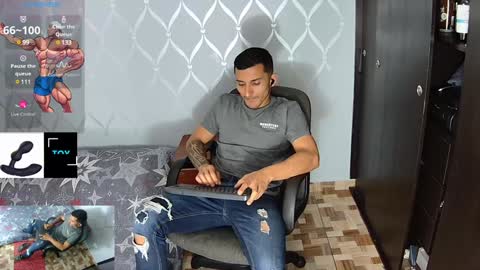Snapshot of marckmuscle chatting on February 3, 2:03 am Marck  Independent model  online show from February 3, 2:03 am