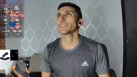 Snapshot of marckmuscle chatting on February 14, 2:18 am Marck  Independent model  online show from February 14, 2:18 am