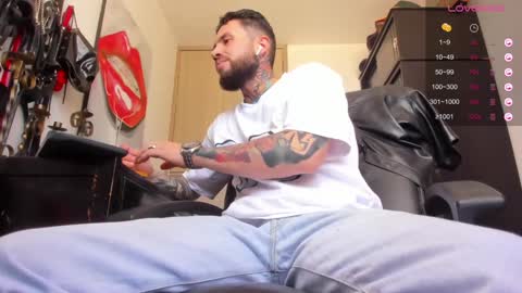 Snapshot of master_steven_01 chatting on January 14, 4:50 pm steven  online show from January 14, 4:50 pm