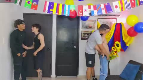 Team Cris Darwin- Fernando- Stiven- David online show from June 26, 11:24 am