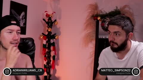 Snapshot of matteo_simpson chatting on December 21, 2:52 am Matteo simpson online show from December 21, 2:52 am