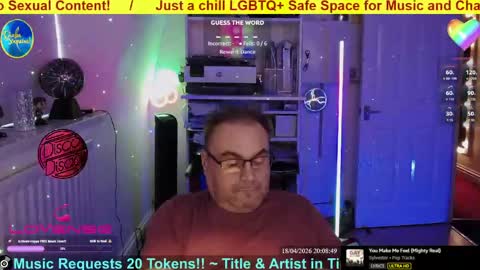 Professional Moderator  Mick Mickey online show from April 18, 7:07 pm