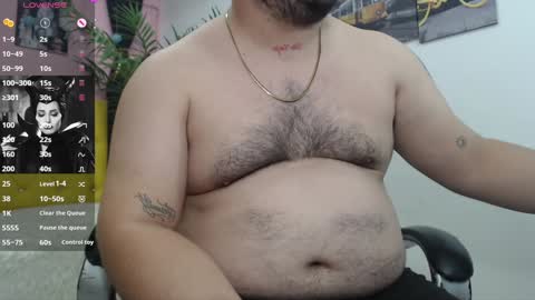 Snapshot of oso_gael chatting on January 14, 6:17 pm Bear Gael online show from January 14, 6:17 pm