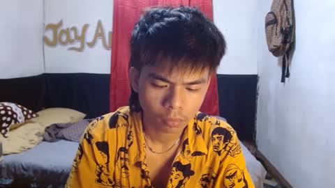 Snapshot of pinoymonstercock_xx chatting on January 1, 10:32 am WIN WIN  JAY AR online show from January 1, 10:32 am
