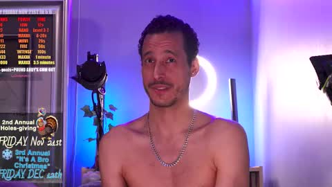 Andy Conda ITS A BRO CHRISTMAS PARTY FRIDAY DECEMBER 13TH 9pm est - LATE Mark Your Calendar online show from November 19, 2:11 am