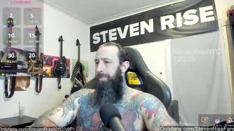 StevenRiseNYC online show from December 3, 2:39 am