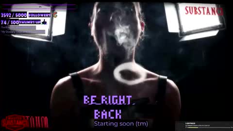 Im Substanc3  online show from September 10, 5:33 pm