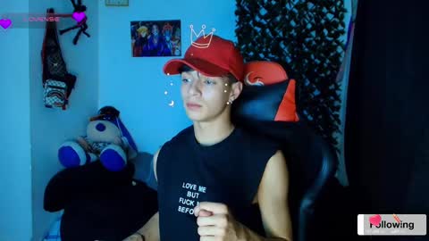 Snapshot of twink_sebas_ chatting on February 11, 2:03 am  Bad boy sebastian  online show from February 11, 2:03 am