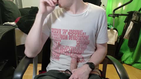 Snapshot of your_secret_johnny chatting on January 31, 9:48 pm Ben Dover online show from January 31, 9:48 pm