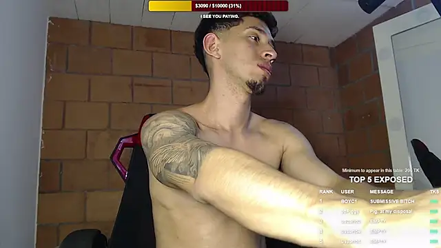 stevenSEX123 online show from April 10, 7:15 am