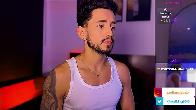 AxelKing1326 online show from April 1, 12:01 am