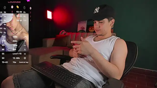 Snapshot of Brat_ chatting on February 8, 12:28 pm Brat  online show from February 8, 12:28 pm