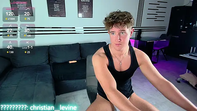Snapshot of ChristianLevine_ chatting on February 4, 4:05 am ChristianLevine  online show from February 4, 4:05 am