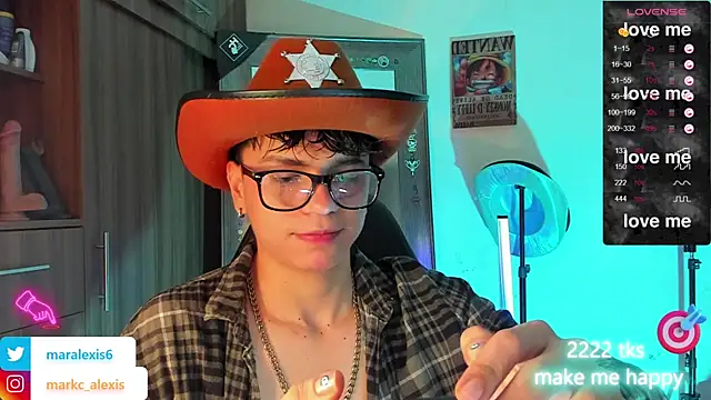 marckalexis online show from January 9, 11:13 pm