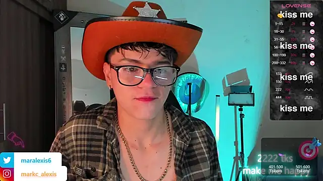 marckalexis online show from January 10, 9:34 am