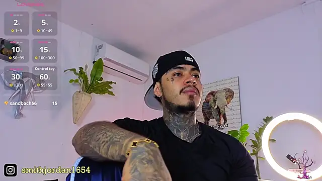 JordanSmiith  online show from October 8, 8:57 pm