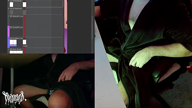 Snapshot of DrenchedArt chatting on January 2, 6:23 pm DrenchedArt online show from January 2, 6:23 pm