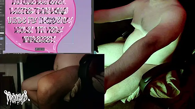 Snapshot of DrenchedArt chatting on September 21, 6:13 am DrenchedArt online show from September 21, 6:13 am