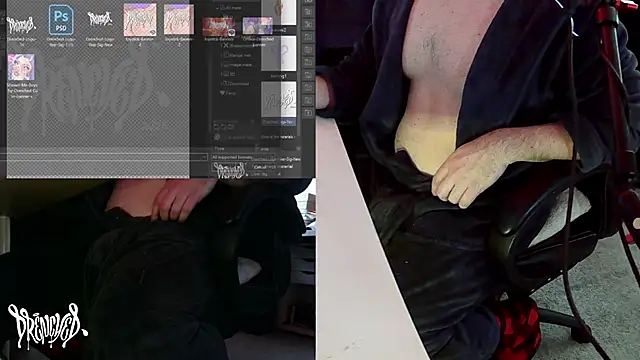 Snapshot of DrenchedArt chatting on February 28, 6:31 pm DrenchedArt online show from February 28, 6:31 pm