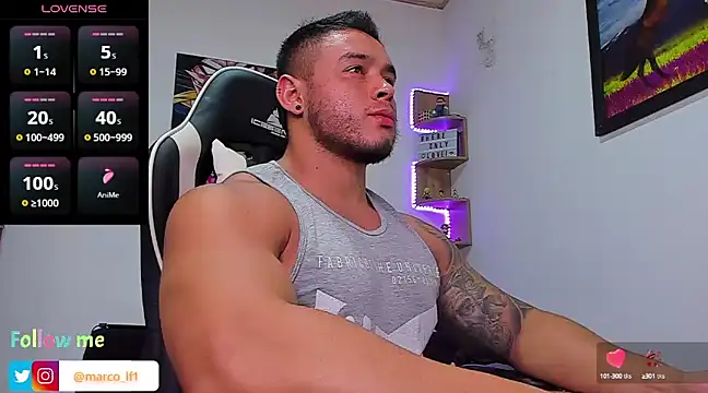 Marco diaz1 online show from February 20, 10:15 pm