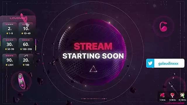 galaudin 3x  online show from October 30, 8:05 am