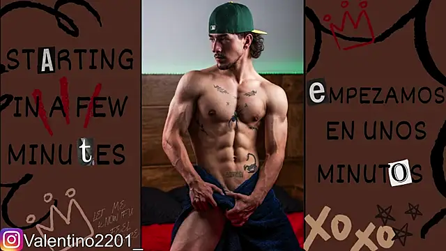 Valentino Xander online show from April 9, 1:14 am