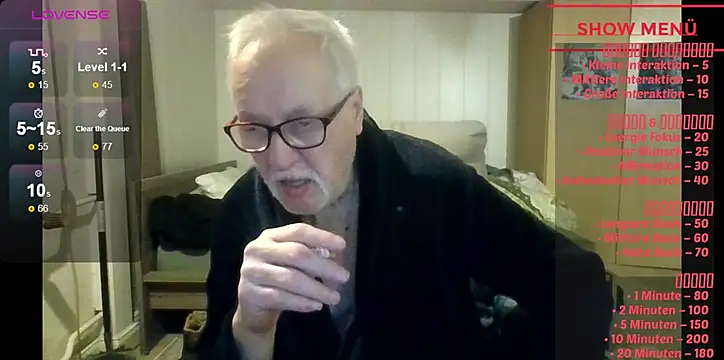 Sammy1660 online show from April 9, 1:36 am