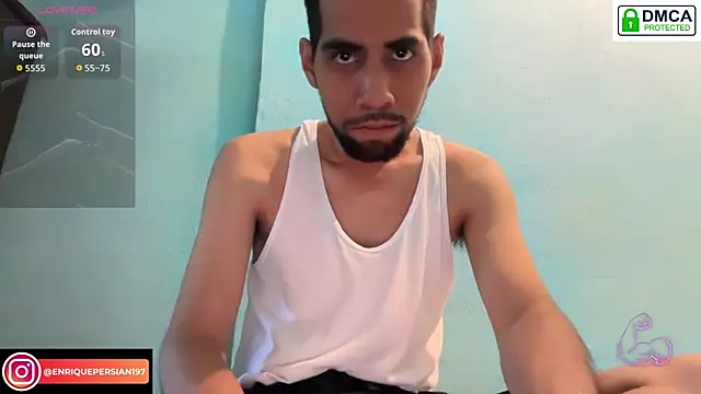EnriquePersian197 online show from August 1, 8:19 pm