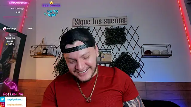 Angelgraham 1 online show from January 7, 6:02 pm